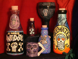 ceramic bottles