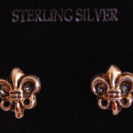 Fleur De Lis Studs