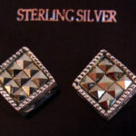 Marcasite Studded Posts