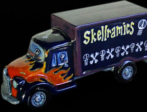 custom skellramics truck