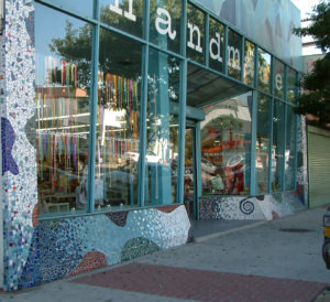 Store front mosaic